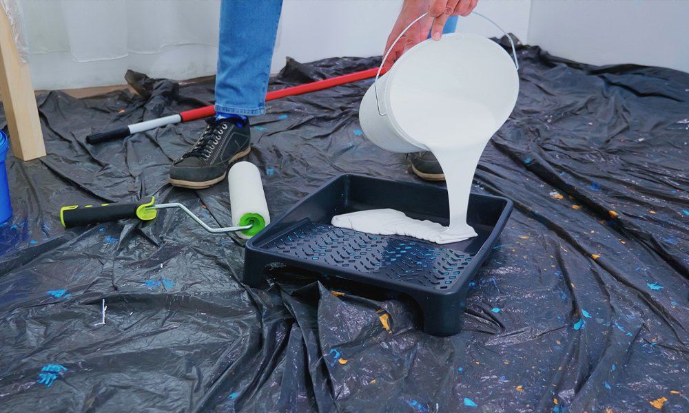 PAINTING EXTERIORS AND INTERIORS